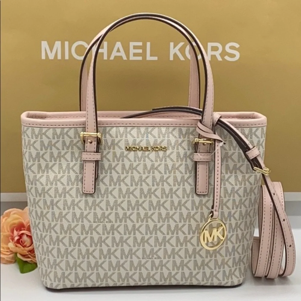 MICHAEL KORS XS CONVERTIBLE TOP ZIP TOTE
